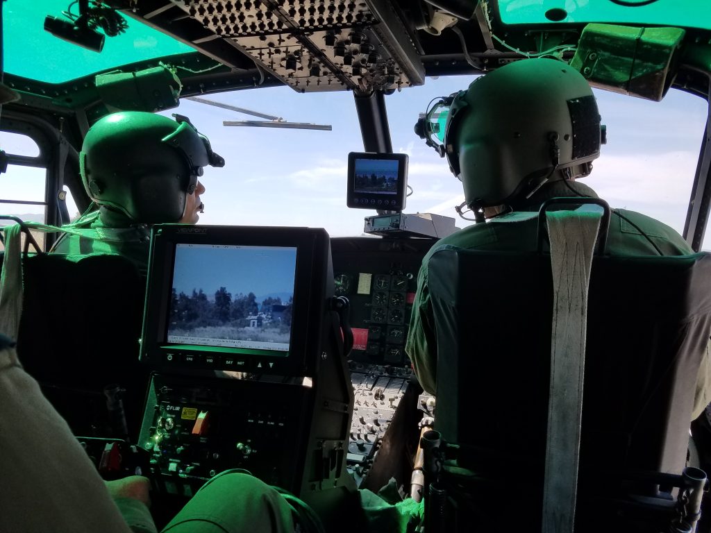 AB205 console and cockpit display scaled